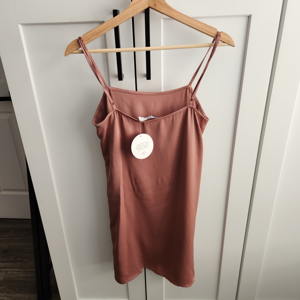 NA-KD Straight Mini Spit Dress Size 36 Small - Picture 4 of 7